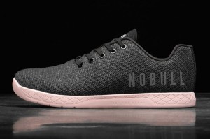 Scarpe Sportive Nobull Heather Dusty Uomo Nere Rosa | ZAX-362180