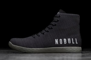 Scarpe Sportive Nobull High-Top Donna Nere Verdi Scuro | EVO-483567