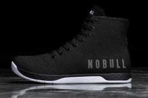 Scarpe Sportive Nobull High-Top Donna Nere Bianche | BKS-982435