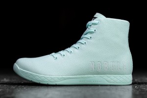Scarpe Sportive Nobull High-Top Glass Donna Blu | VIS-946721