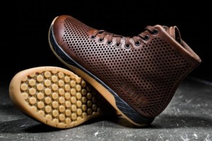 Scarpe Sportive Nobull High-Top Leather Uomo Caffè | ZUH-934615