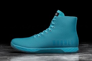 Scarpe Sportive Nobull High-Top Neon Donna Blu | URM-104357