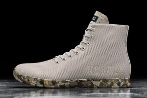 Scarpe Sportive Nobull High-Top Wild Donna Beige | MTP-987132