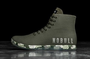 Scarpe Sportive Nobull High Top Uomo Verdi | CAN-180965