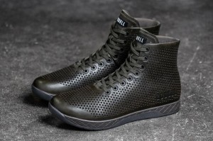 Scarpe Sportive Nobull High Top Uomo Verde Oliva | VXO-319052