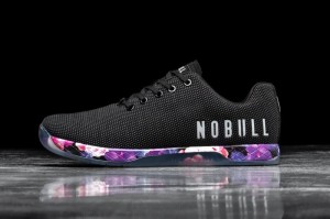 Scarpe Sportive Nobull Space Floral Donna Nere | OQJ-986210